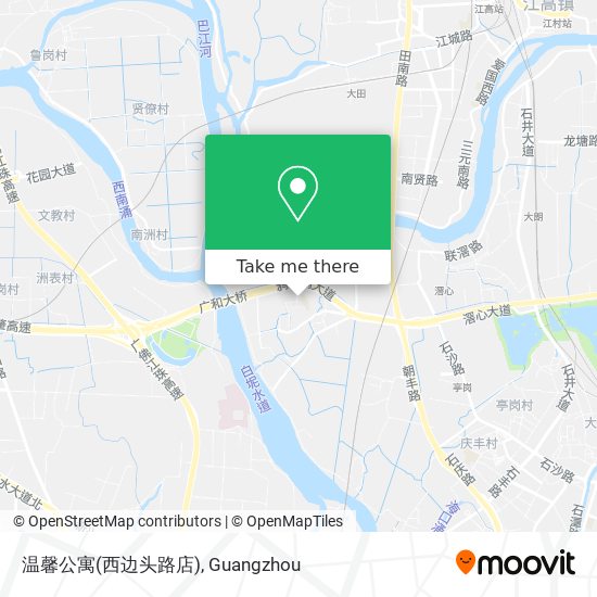 温馨公寓(西边头路店) map