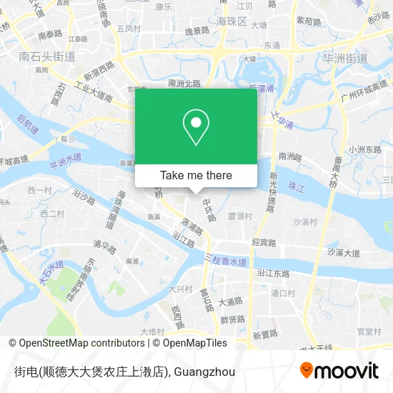 街电(顺德大大煲农庄上漖店) map