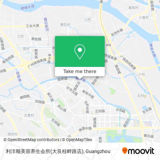 利沣顺美容养生会所(大良桂畔路店) map