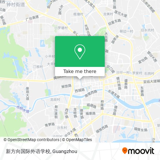 新方向国际外语学校 map