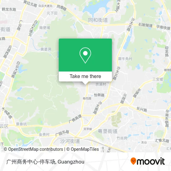 广州商务中心-停车场 map
