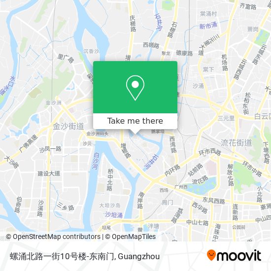 螺涌北路一街10号楼-东南门 map