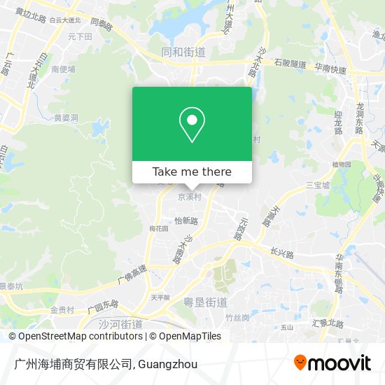广州海埔商贸有限公司 map