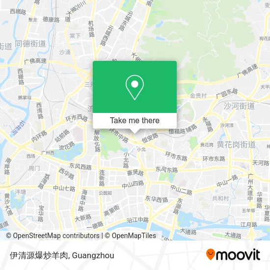 伊清源爆炒羊肉 map