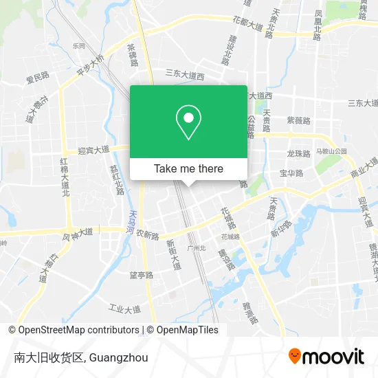 南大旧收货区 map