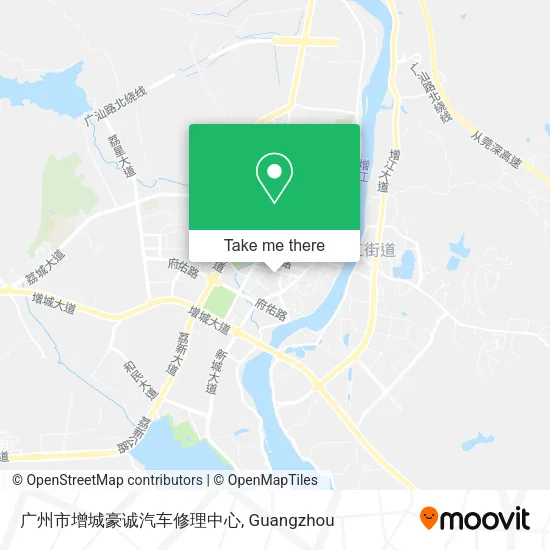 广州市增城豪诚汽车修理中心 map