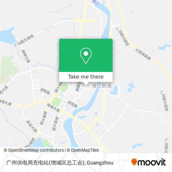 广州供电局充电站(增城区总工会) map