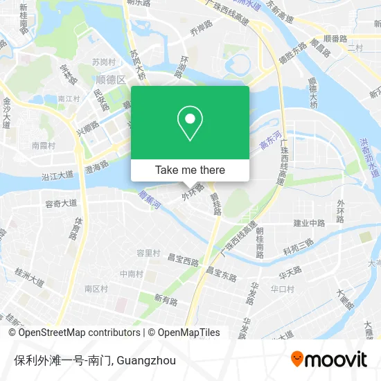 保利外滩一号-南门 map