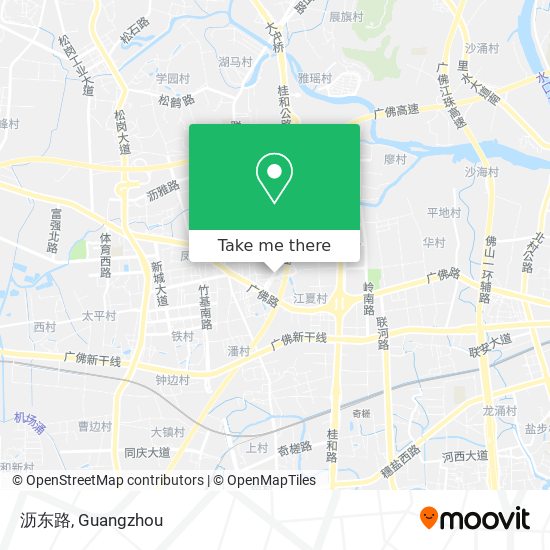 沥东路 map