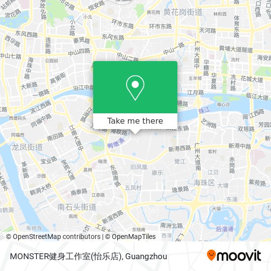 MONSTER健身工作室(怡乐店) map