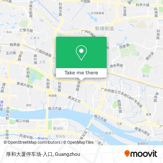 厚和大厦停车场-入口 map