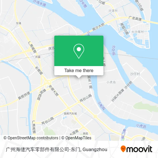 广州海缝汽车零部件有限公司-东门 map