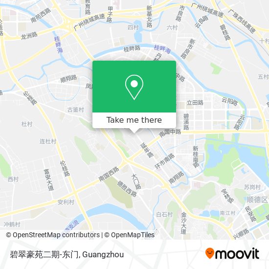 碧翠豪苑二期-东门 map