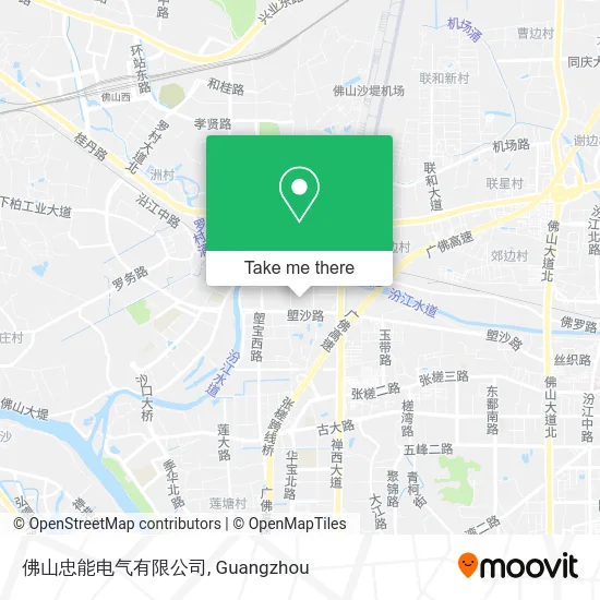 佛山忠能电气有限公司 map