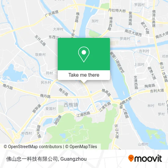 佛山忠一科技有限公司 map