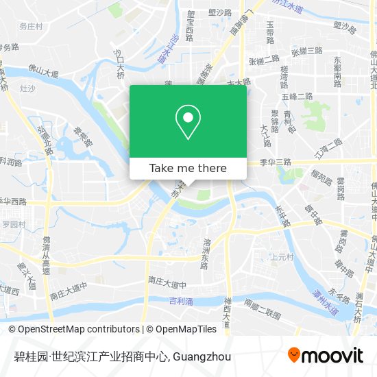 碧桂园·世纪滨江产业招商中心 map