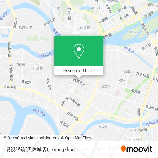 易视眼镜(天佑城店) map