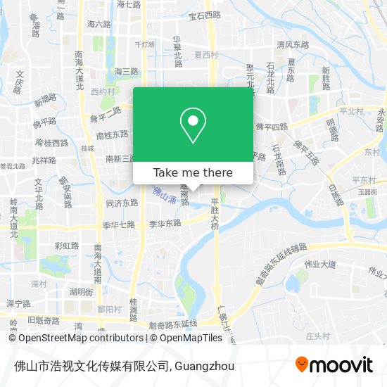 佛山市浩视文化传媒有限公司 map