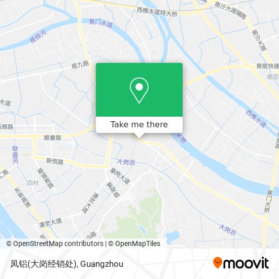 凤铝(大岗经销处) map