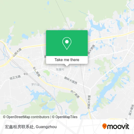 宏鑫租房联系处 map