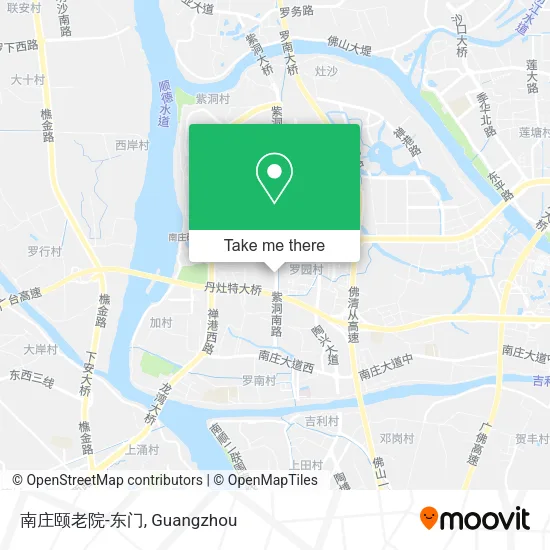 南庄颐老院-东门 map