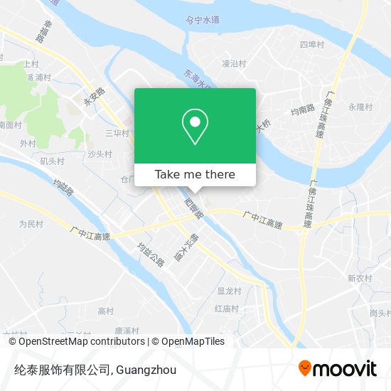 纶泰服饰有限公司 map