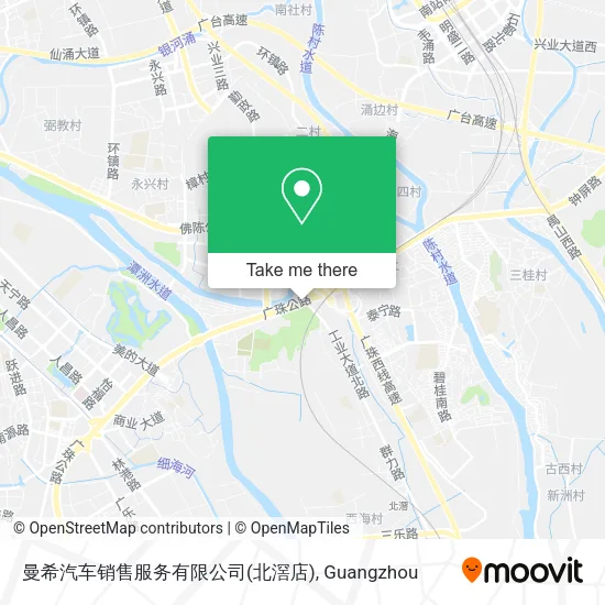 曼希汽车销售服务有限公司(北滘店) map