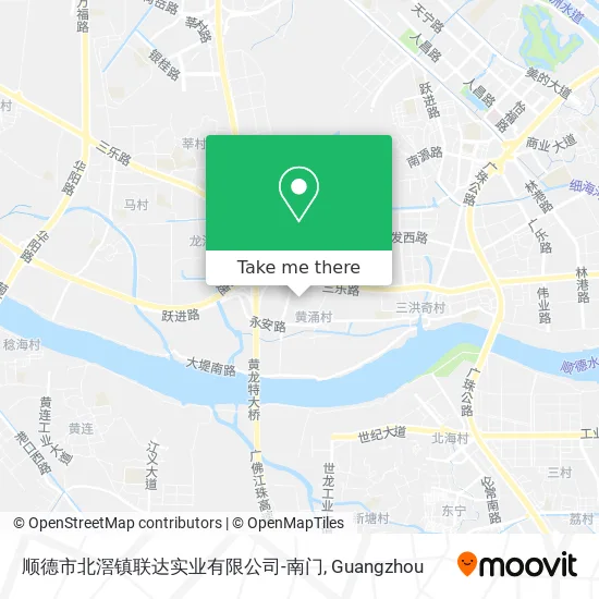 顺德市北滘镇联达实业有限公司-南门 map