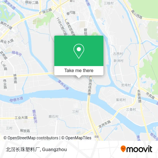 北滘长珠塑料厂 map