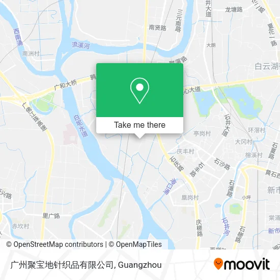 广州聚宝地针织品有限公司 map