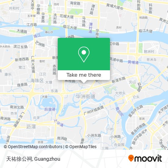 天祐徐公祠 map