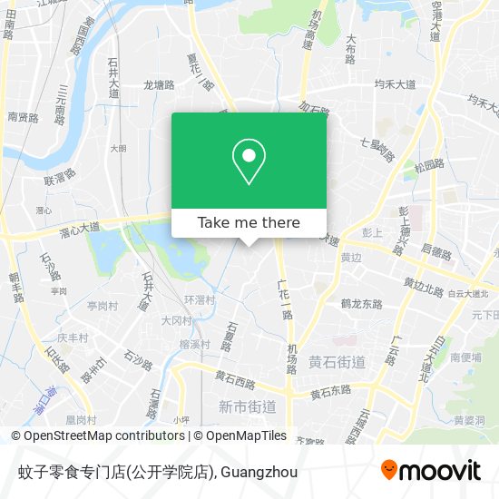 蚊子零食专门店(公开学院店) map