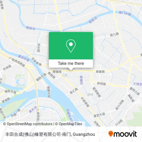 丰田合成(佛山)橡塑有限公司-南门 map