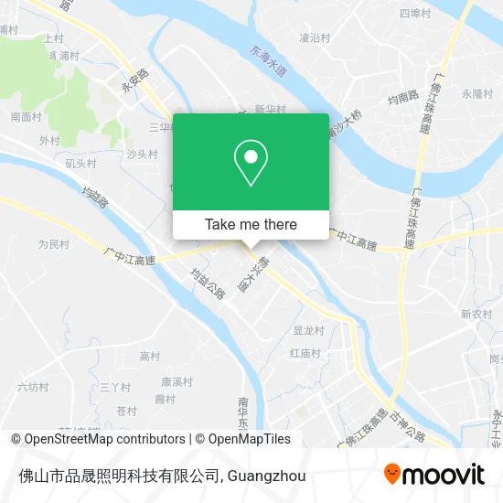 佛山市品晟照明科技有限公司 map
