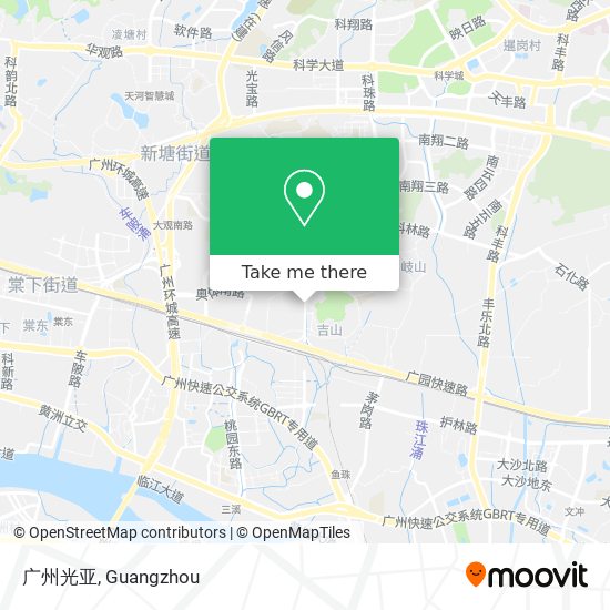 广州光亚 map