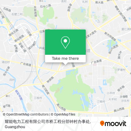 耀能电力工程有限公司市桥工程分部钟村办事处 map