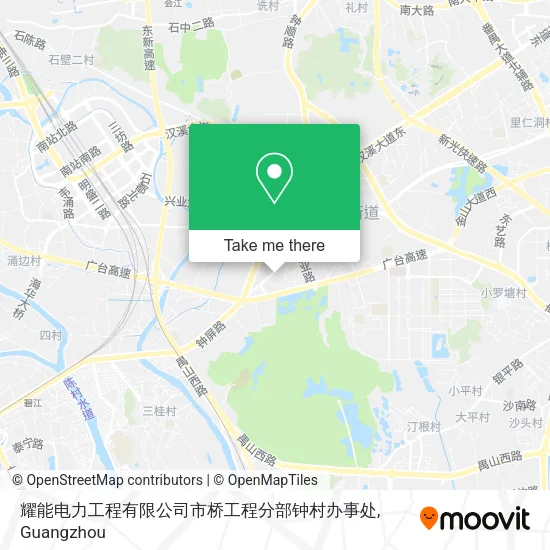耀能电力工程有限公司市桥工程分部钟村办事处 map