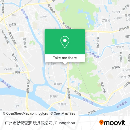广州市沙湾冠田玩具限公司 map