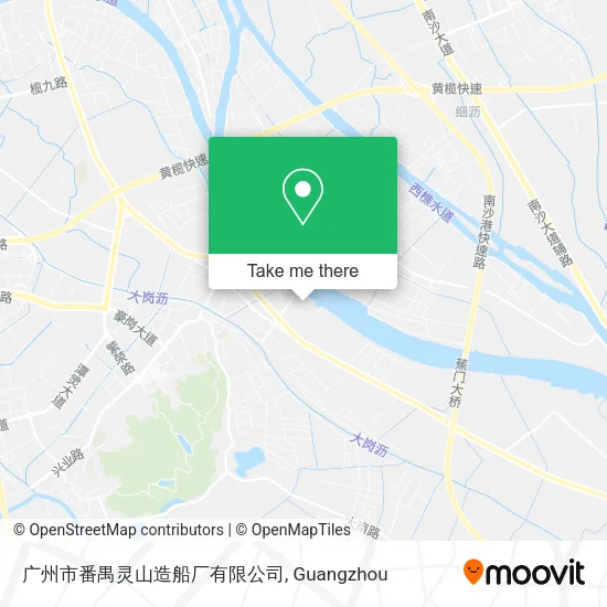 广州市番禺灵山造船厂有限公司 map