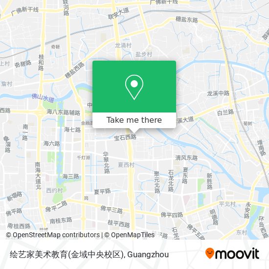 绘艺家美术教育(金域中央校区) map