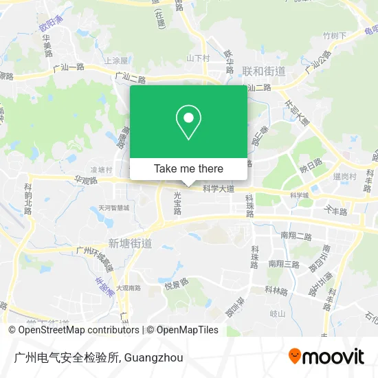 广州电气安全检验所 map