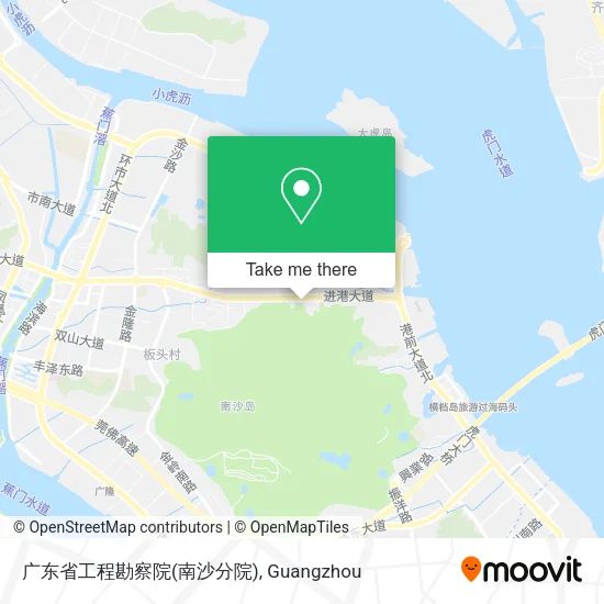 广东省工程勘察院(南沙分院) map