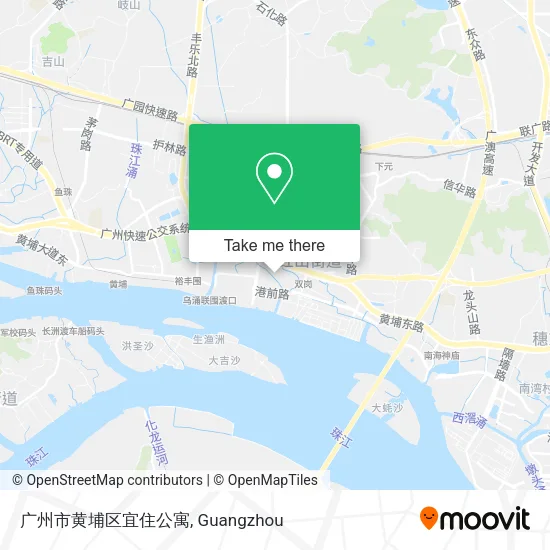 广州市黄埔区宜住公寓 map