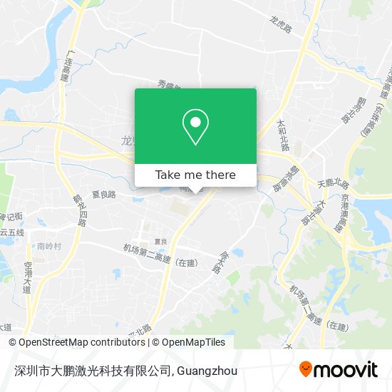 深圳市大鹏激光科技有限公司 map