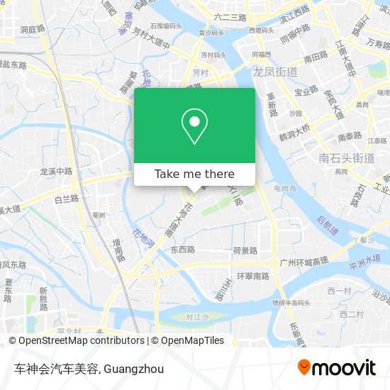 车神会汽车美容 map