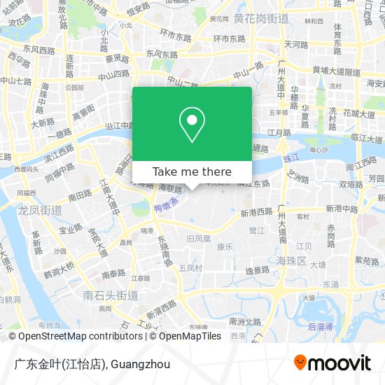广东金叶(江怡店) map