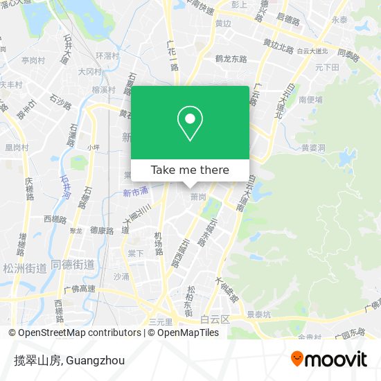 揽翠山房 map