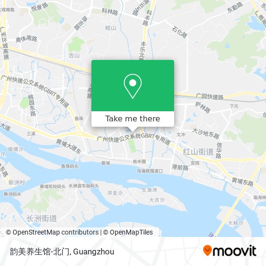 韵美养生馆-北门 map