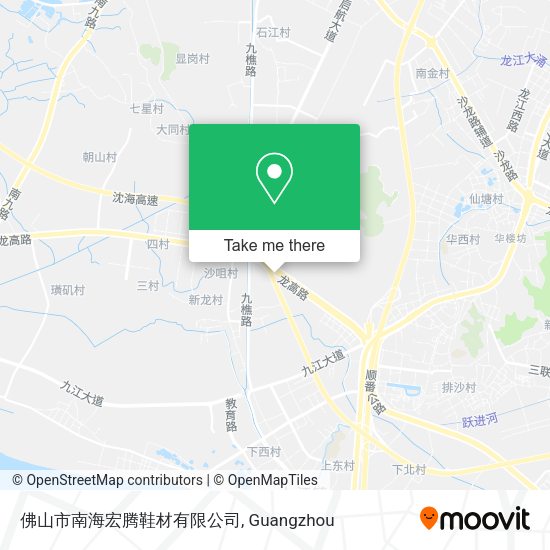 佛山市南海宏腾鞋材有限公司 map