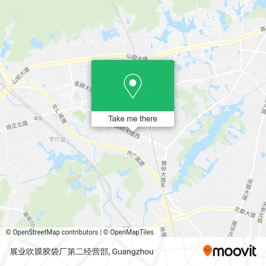 展业吹膜胶袋厂第二经营部 map